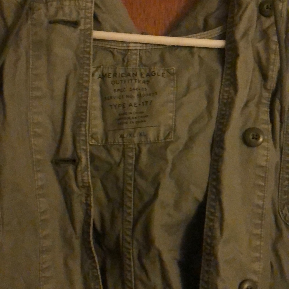 Green fall jacket - Picture 2 of 2